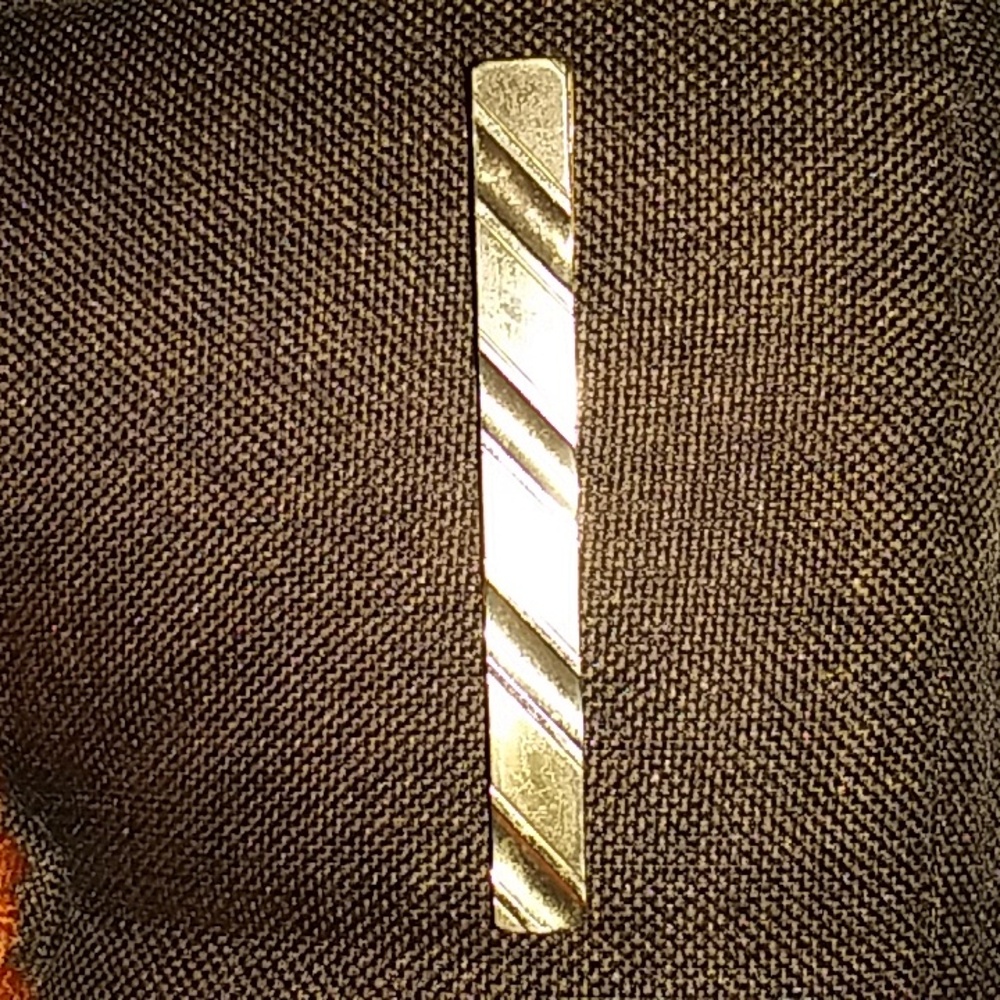 Gold Kreisler 12 KT. GF Tie Bar Clip